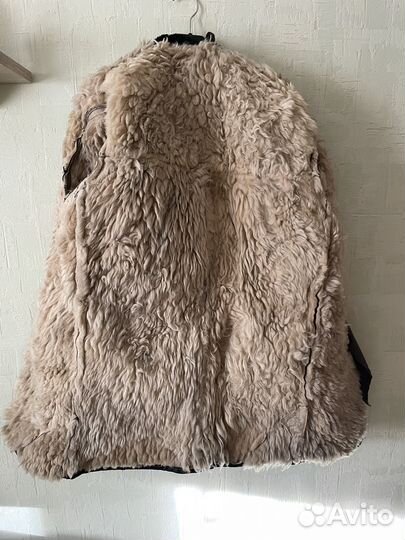 Дубленка натуральная мужская 52 54