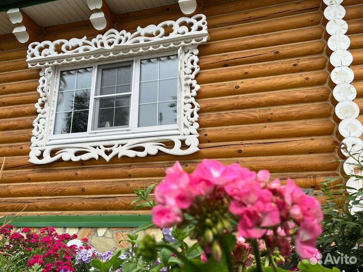 Резные наличники на окна