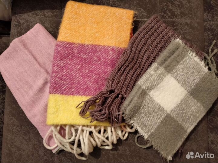 Теплые женские шарфы