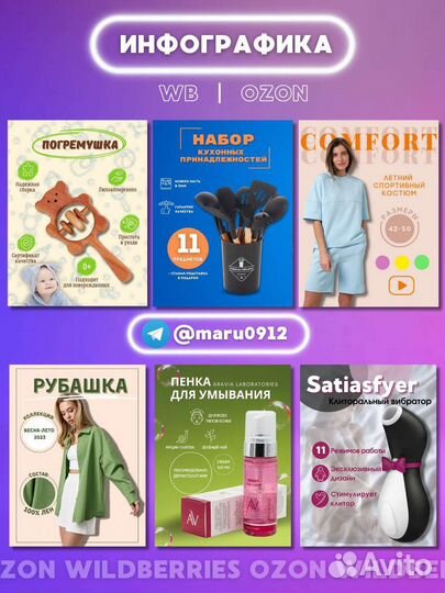 Инфографика для маркетплейсов