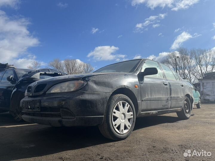 В разборe Nissan Primera p11 рест 2000 QG18 МКПП