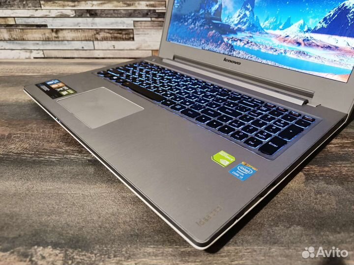 Игровой ноутбук Lenovo Z510 на i3-4000m/ GT 740m