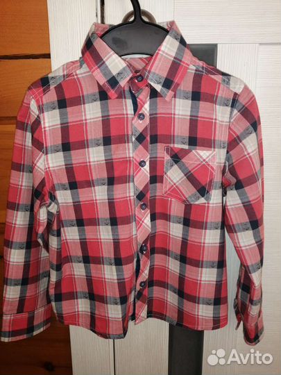 Рубашка для мальчика размер 110