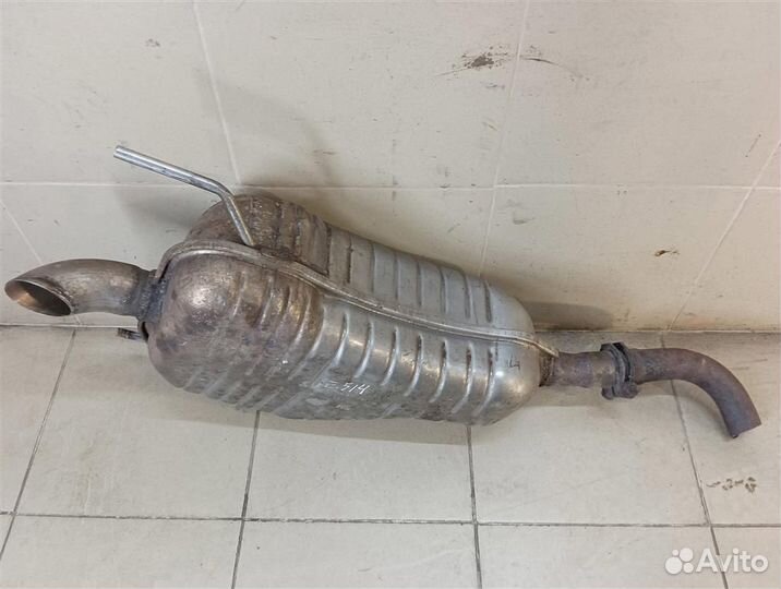 Глушитель задняя часть Opel astra H 2009