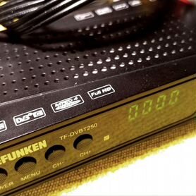 Цифровой тв тюнер для тв/ Telefunken tf-dvb250