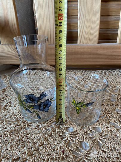 Бокал, графин, рюмки