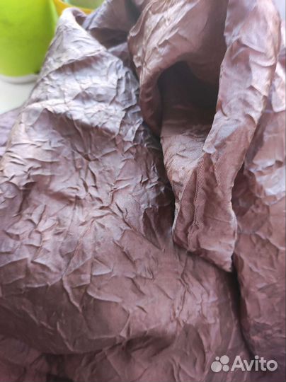 Ткань шторная цвет шоколад