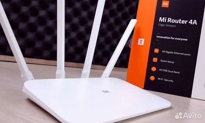 Wi-Fi роутер Xiaomi Mi Router 4A Giga Version