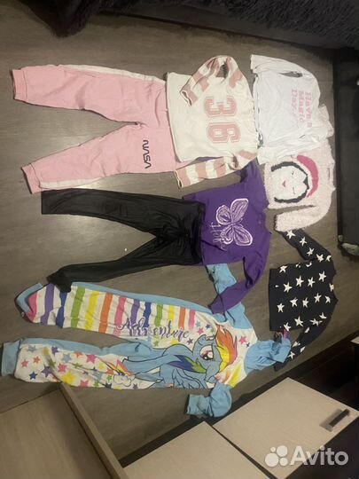 Пакет вещей на девочку рост 134 140