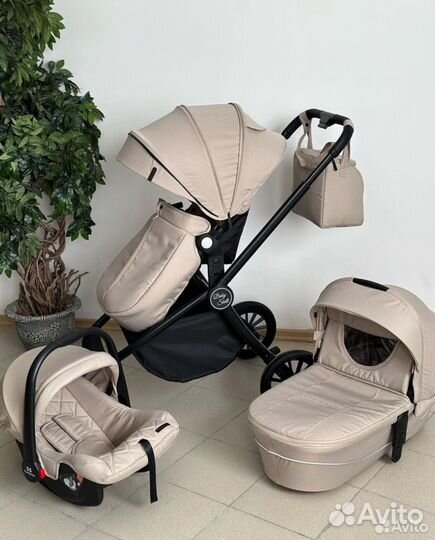 Коляска детская luxmom 2 в 1 коляска 3 в 1