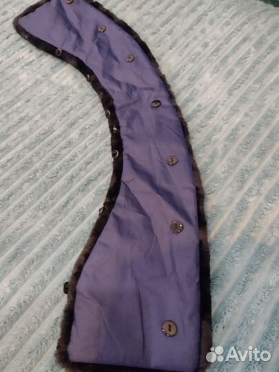 Воротник для куртки норковый новый