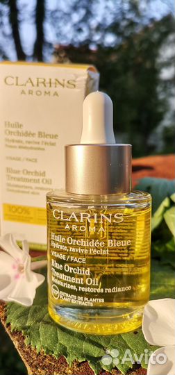 Clarins масло для лица Blue orchid