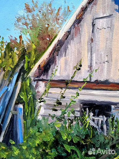 Картина маслом пейзаж