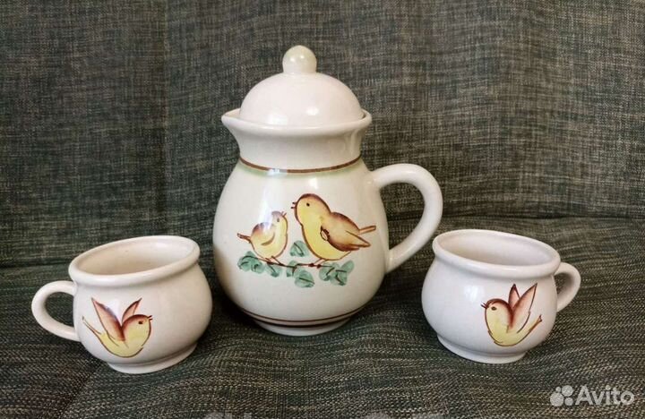 Посуда СССР 1939 г сливочник молочник Хайта