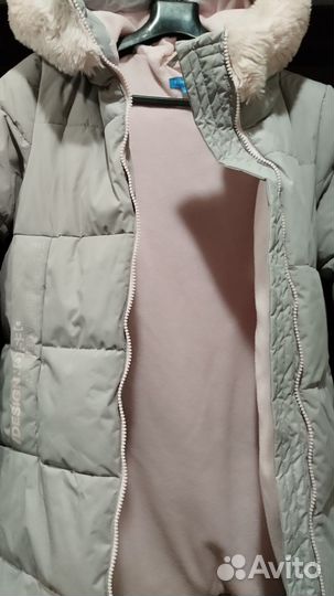 Пуховик для девочки 134