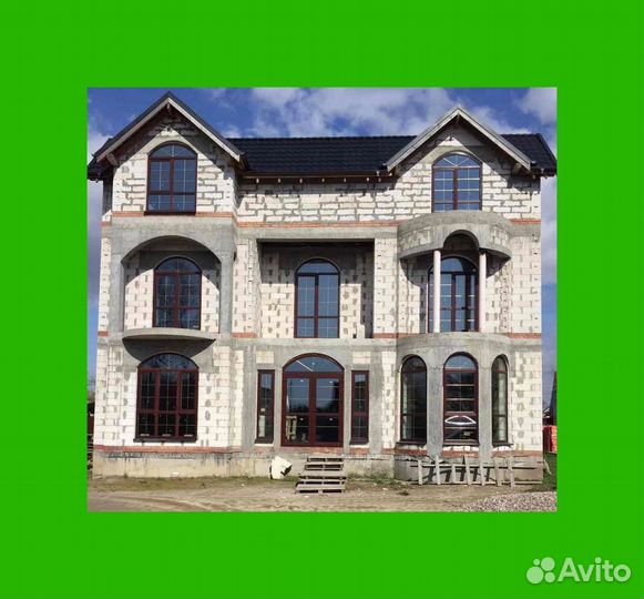 Фасадные работы, утепление фасадов