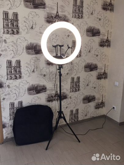 Кольцевая лампа 54 см