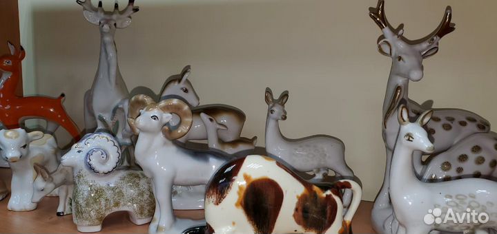 Фарфоровые статуэтки СССР и Европа