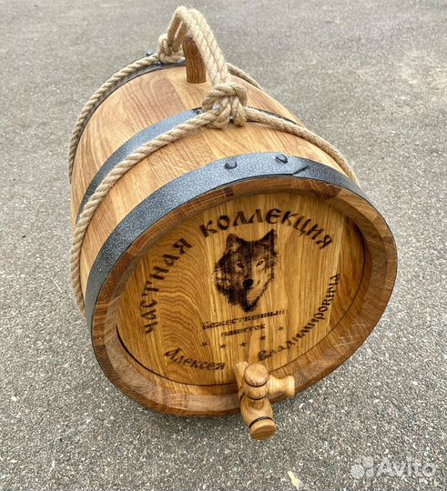 Дубовая бочка 30 литров + доставка в СПБ