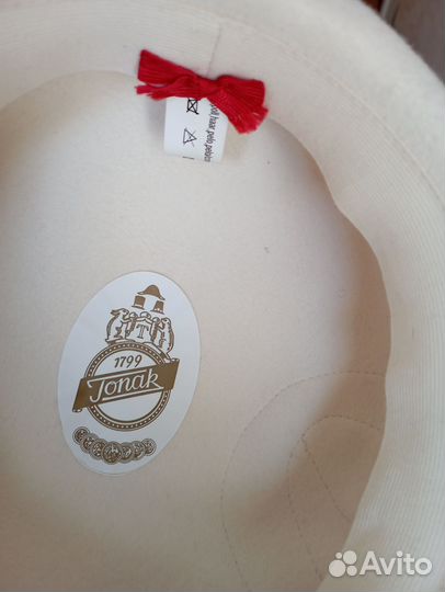 Шляпа женская из кроличьего пуха