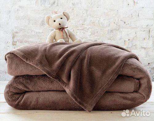 Плюшевый плед 160х200