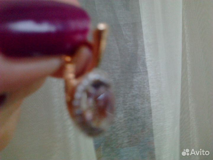 Золотые серьги