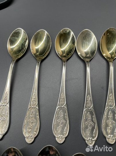 Столовые приборы из мельхиора СССР