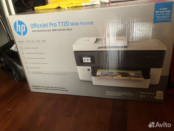 Струйный мфу принтер HP OfficeJet Pro 7720