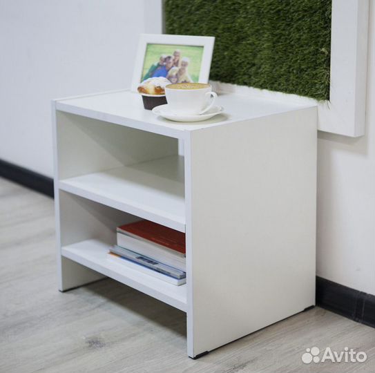Тумба прикроватная белая