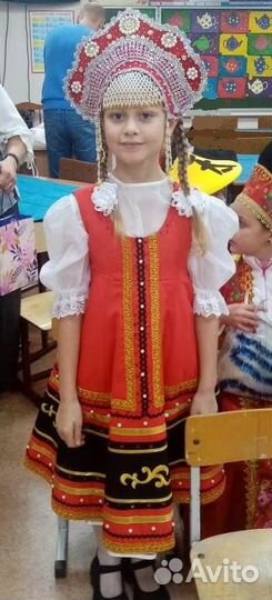 Костюм Русский народный на утренник(прокат)