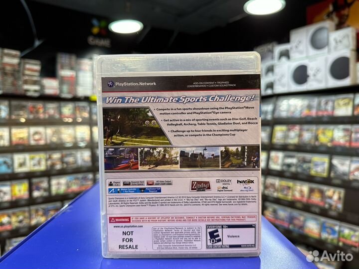 Игры для PS3: Sports Champions (Праздник спорта)