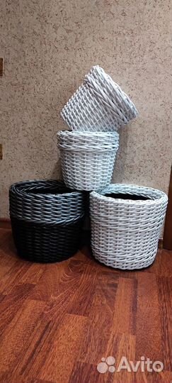 Ротанг, Кашпо из ротанга