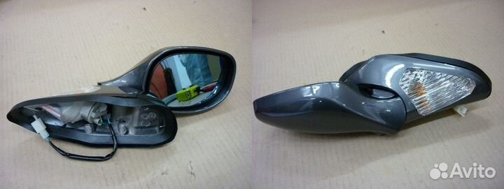 Зеркало с указателем поворота правое серый GY-096S