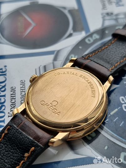 Часы Omega Deville CO-axial Chrometer