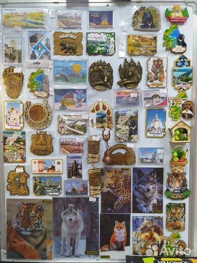 Сувениры с Хабаровском, гжель, магниты, тарелки