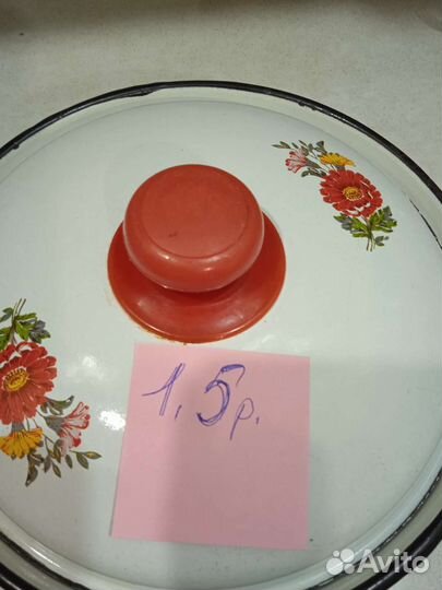 Кастрюля эмалированная