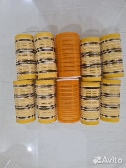 Бигуди липучки 10 шт