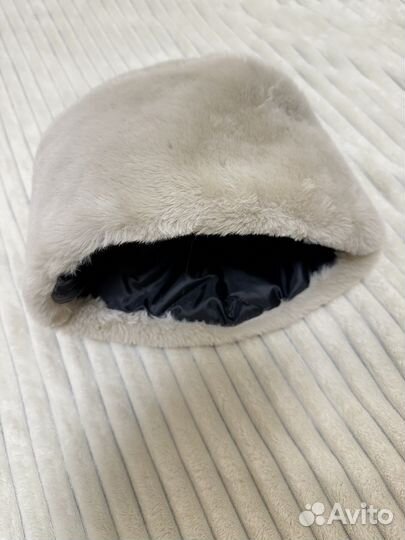 Шапка меховая пушистая