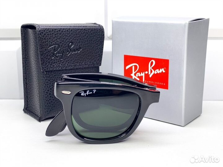 Очки Ray Ban Wayfarer Folding 4105 Поляризация