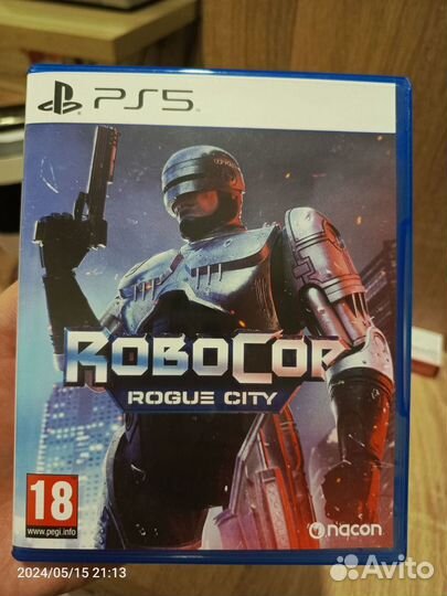 Robocop Rogue City ps5 диск