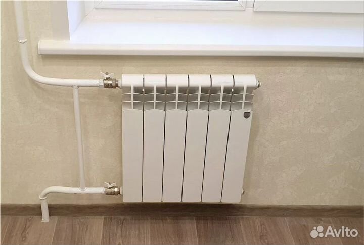 Установка радиаторов