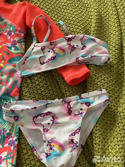Купальники доч девочки 86-92