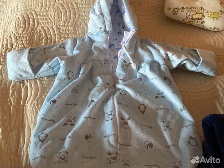 Конверт на выписку для мальчика весна осень