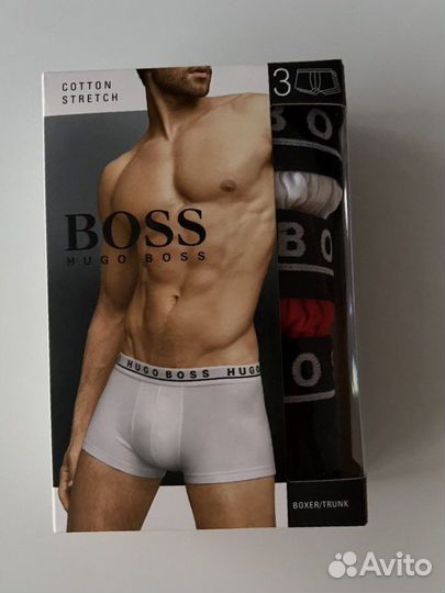 Набор трусов боксеров Hugo Boss мужские оригинал