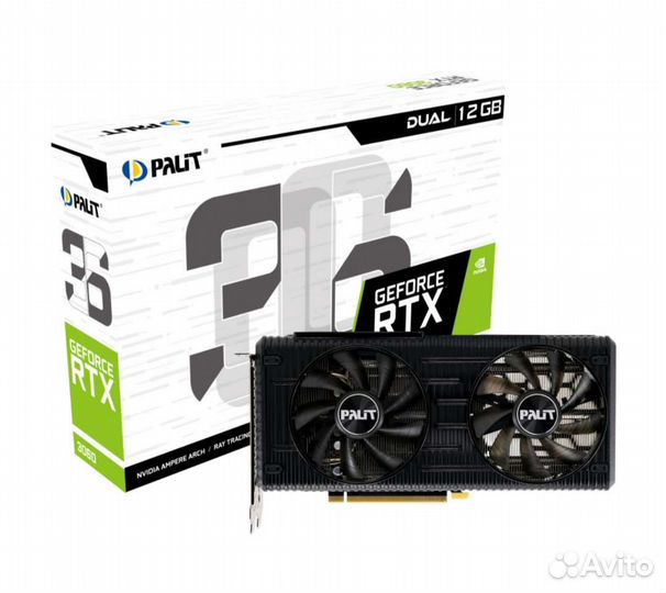Palit nvidia GeForce RTX 3060 dual (LHR)