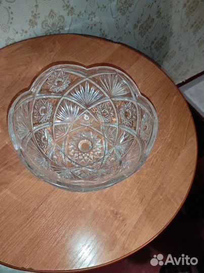 Ваза хрустальная СССР