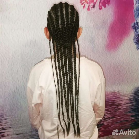 Брейды из своих волос