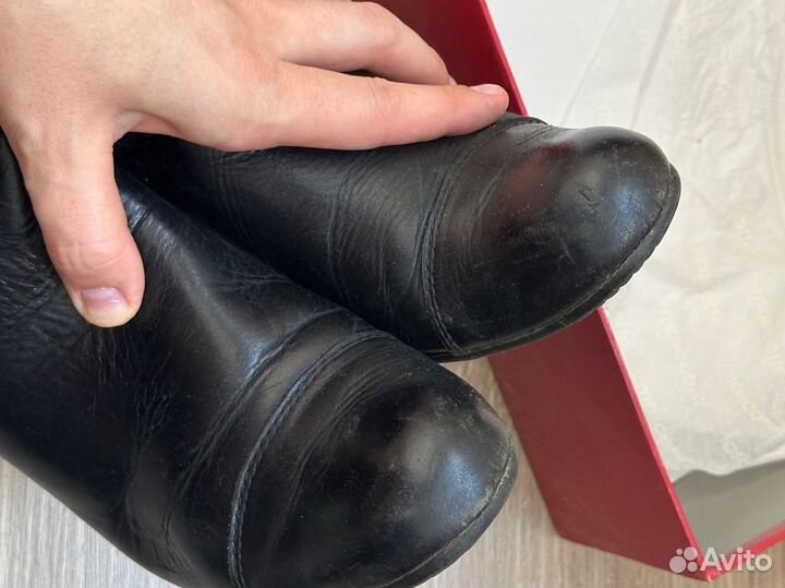 Сапоги женские натуральная кожа 38 Mascotte