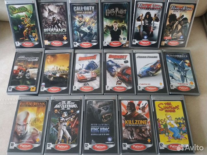 Игры для PSP, PS vita