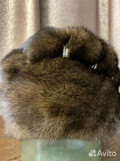 Шапка норковая новая